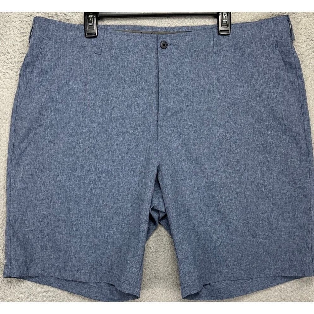 Ben Hogan Shorts‎ Mens 42 Grey Performance Chinos Golf Flat Front Athletic NEW